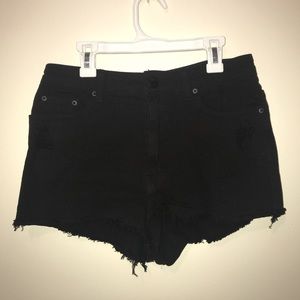Bdg urban outfitters black jean shorts